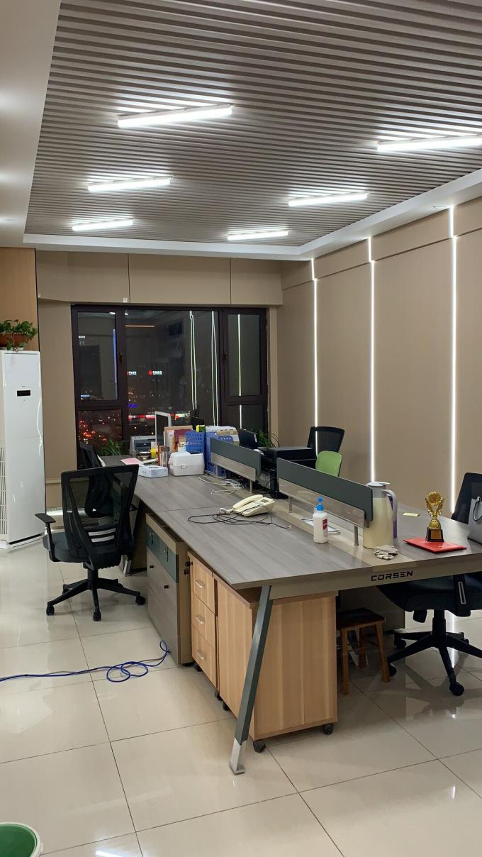 PVC-Integrierte Wandplatte Umweltschonende Innenhintergrundwand 0