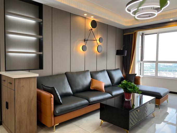 PVC-Integrierte Wandplatte Umweltschonende Innenhintergrundwand 1