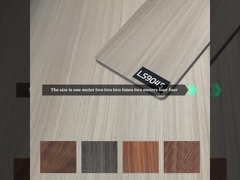 Baumwolle Holzfaser Veneer Panel Marmor PVC Wandplatten Anti-statische Wärmedämmung