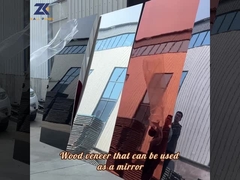 Feuerfeste Furnierholzplatte der SpiegelWand