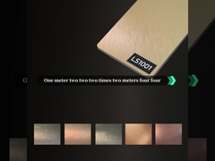 Massivmetallische Textur PVC Bambus Holzkohle Furnier Innenwandplatte