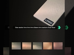 Innenarchitektur Neues Material Bambus Holzkohle Furnier Metall-Kohlenstoff-Kristallplatte