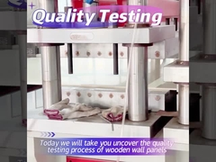 Qualitätsprüfung der Bambusholzfurnierprodukte