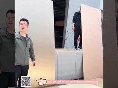 Hochwertiges feuerfestes Bambus Holzkohle Veneer Innenraum Flexibles Wandpaneel aus Bambus