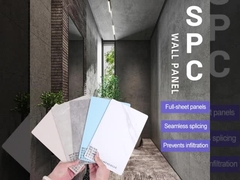 SPC-Wandplatte Marmorblechstein Plastikplatte Druckgesteinplatte Bad Dusche Wasserdichtes Board