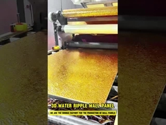 3D-Wasserwellenwandplatte