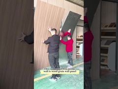 5 mm 8 mm Holz Getreide Holz Veneer Bambus Holzkohle PVC Wandplatte