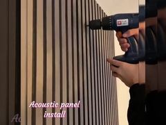 Fabrik-Großverkauf-feste Täfelungs-Innenausstattungs-Material-hölzerne akustische Platte