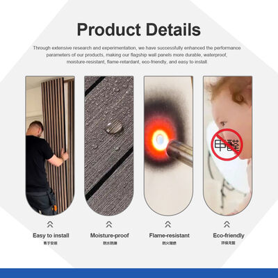 New Design Wall Cladding PVC Composite Board Indoor Decoration Wall Cladding Panels