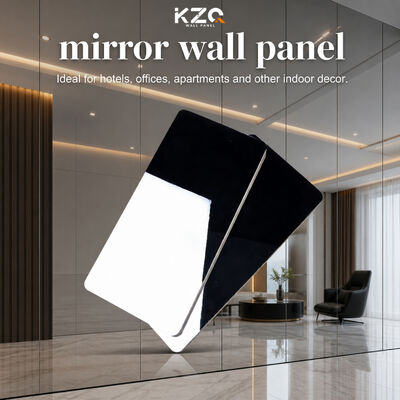 OEM ODM PET-Wasserdichte Spiegelwandwand für Hotelprojekte