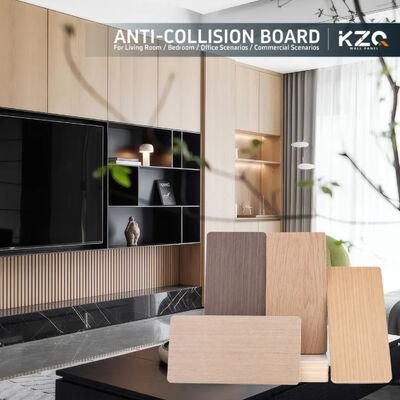Holztekstur Wandplatte Bambus Holzkohle Furnier für Innenraum Dekorationsdecken