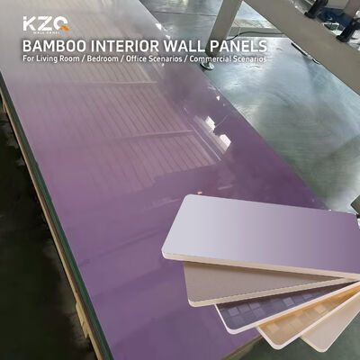 Neues Design Wandpaneel Bambuskohle Holzfurnier 3D Wandpaneel PVC Wandpaneel für gewerbliche Umgebungen