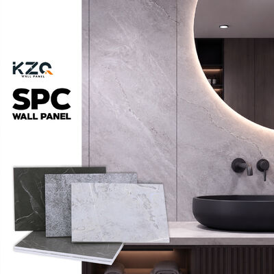 Badezimmerwandplatten aus Stein, Kunststoff und Kunststoff